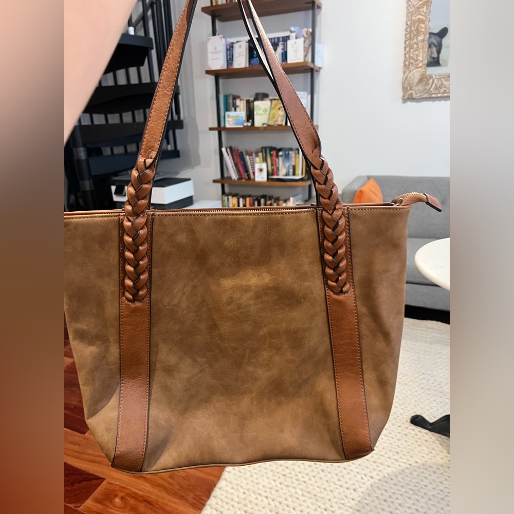 Market and Spruce brown tote bag🤎